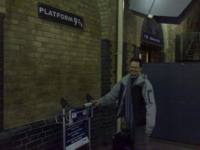 Nick at Platform 9 3/4