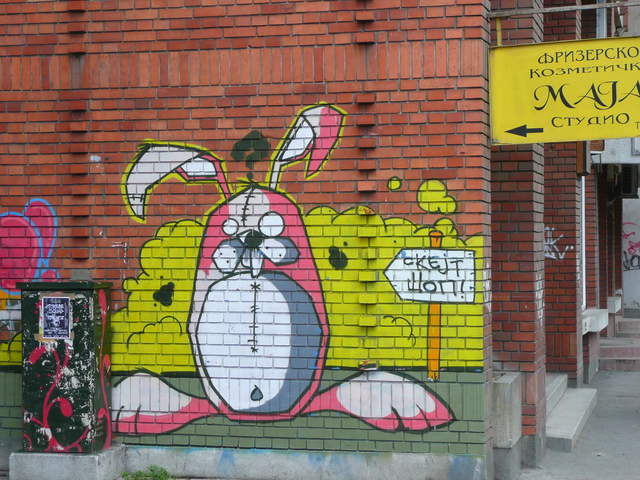 Rabbit Grafitti