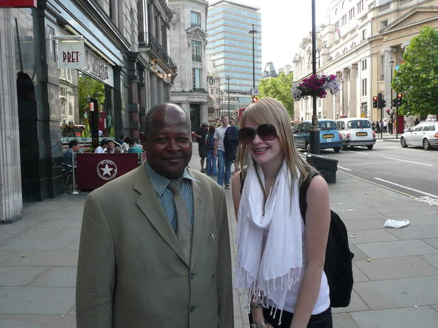 Catherine and the business man