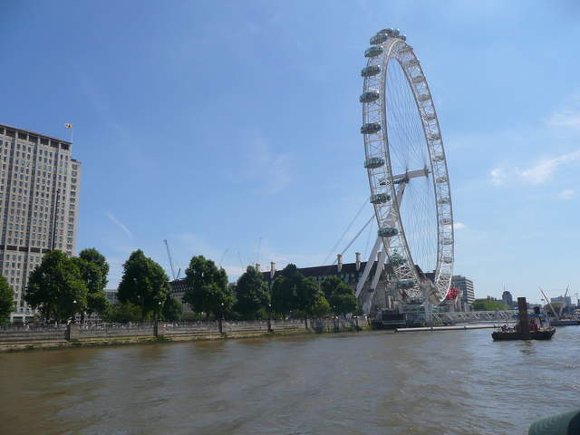 London Eye from the