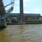 Millenium Bridge and The Tate Modern from the Clipper