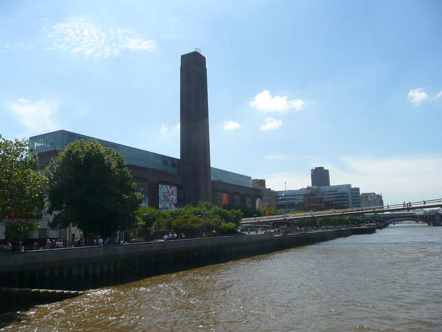 Tate Modern from the Clipper