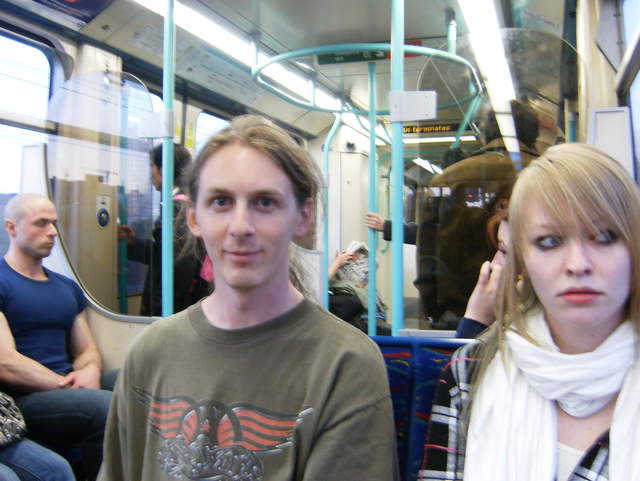 Kevin, Catherine, and Vin Diesel on the left