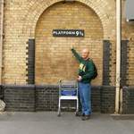Jim at platform 9 3/4