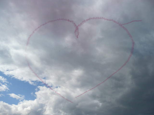 Red Arrows Heart