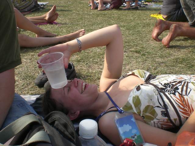Michelle cooling down