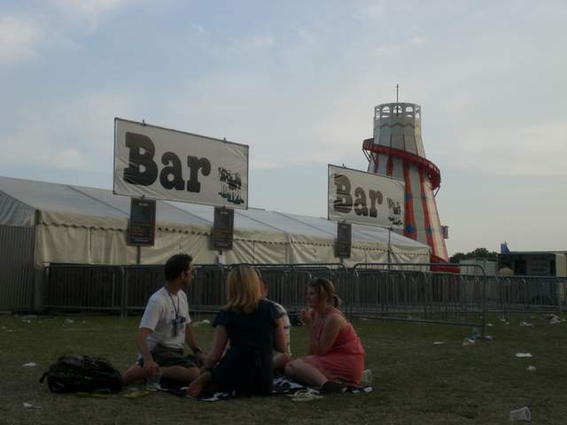 The bar and helter skelter