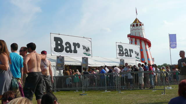 Helter skelter and bar