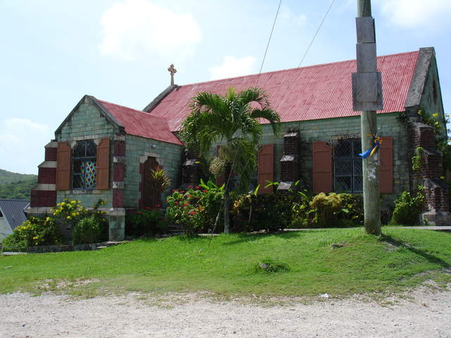 Oldest church in Antigua