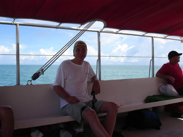 Gordon on Catamaran