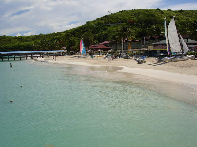 Beach near St. Johns - picked up extra passengers