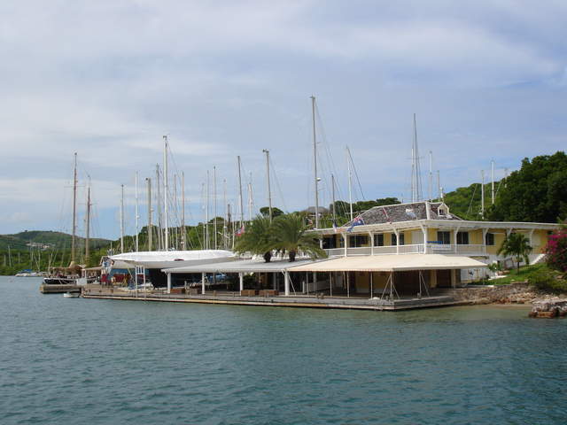 Boat yard opposite Old Naval base.