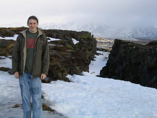Kev overlooking the rift valley