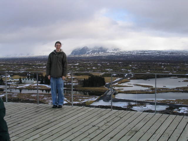 Kev overlooking the rift valley