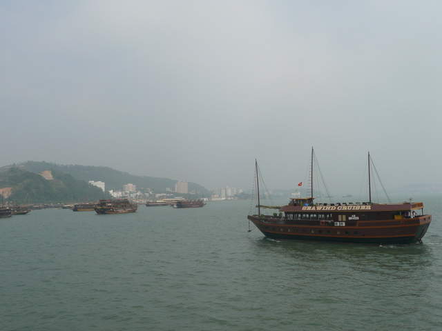 Boats on Ha Long Bay