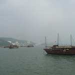 Boats on Ha Long Bay