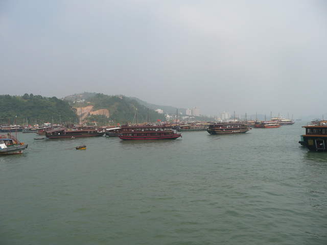 Boats on Ha Long Bay