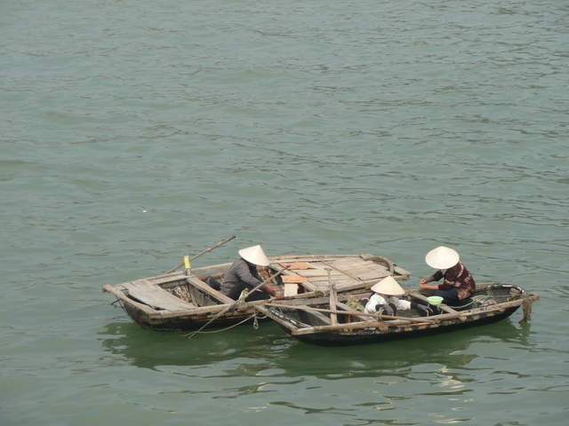 Boats on Ha Long Bay