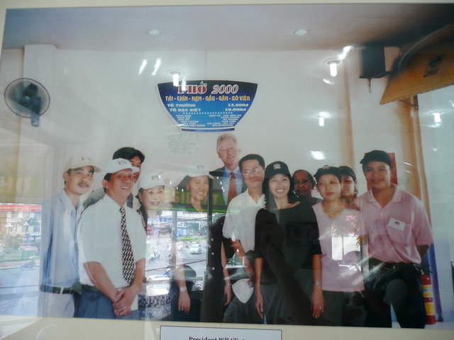 Pho for President - "Clinton was here"