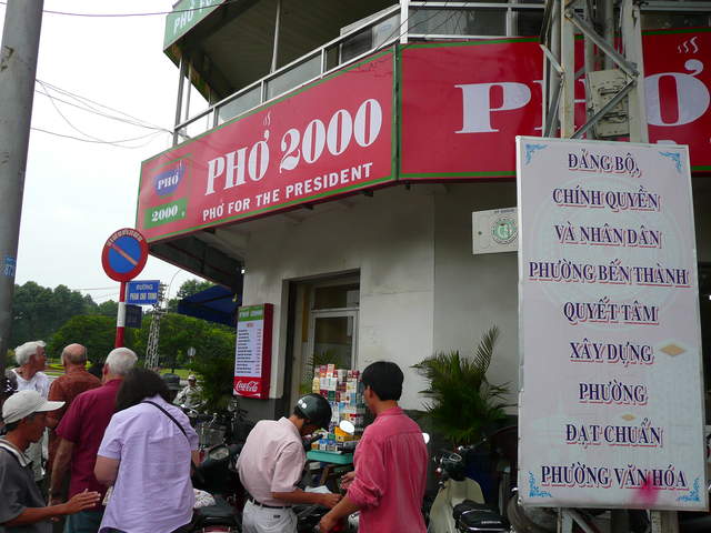 Pho for President - "Clinton was here"