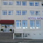 Front of The Hotel Björk