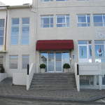 Front of The Hotel Björk