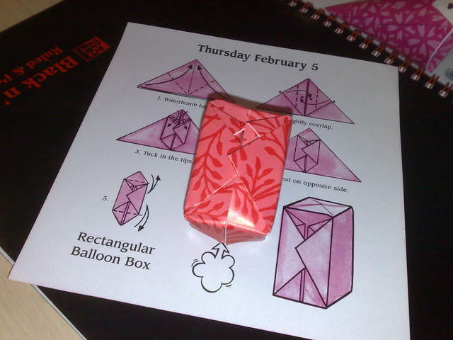 Feb 5 - Rectangular Balloon Box, by Viktor Fero