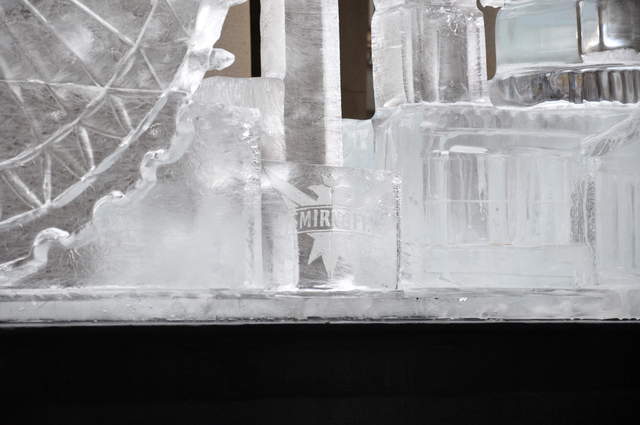 Smirnoff Ice Sculpture at Covent Garden