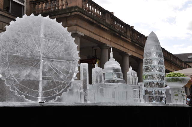 Smirnoff Ice Sculpture at Covent Garden
