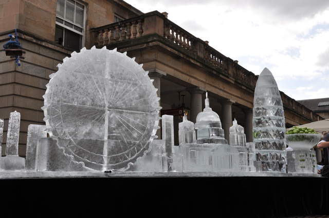 Smirnoff Ice Sculpture at Covent Garden