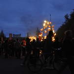 Fire garden sculptures