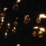 Flaming lighbulbs