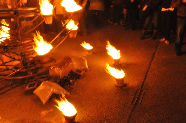 Fire garden