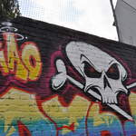 Skull grafitti