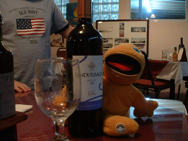 Went out to dinner with his mates