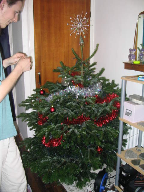 Decorating the tree