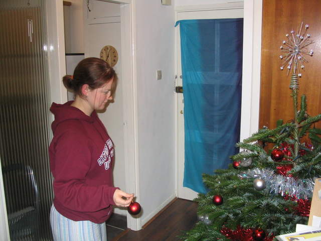 Decorating the tree