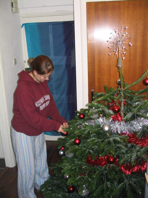 Decorating the tree