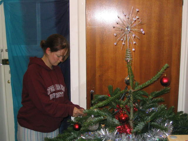 Decorating the tree