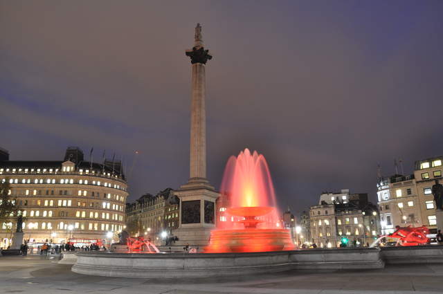 World Aids Day Fountains