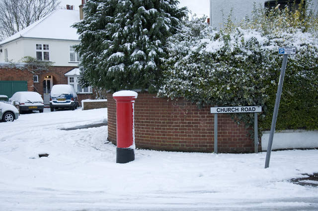 Church road postbox