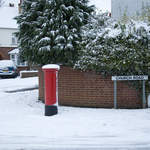 Church road postbox