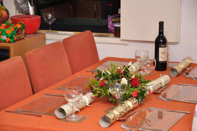 Festive table