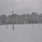 Cassiobury Park in the snow