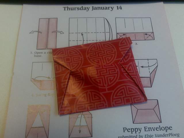 Jan 14 - Peppy Envelope, by Kevin