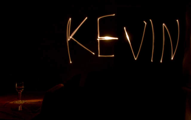 Experimenting with light painting