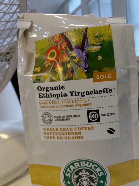 Coffee Club #1 - Starbucks Organic Ethiopia Yirgacheffe