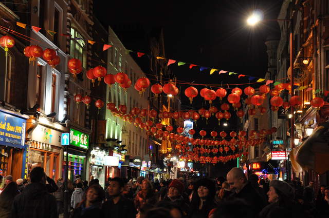 Lanterns around Chinatown