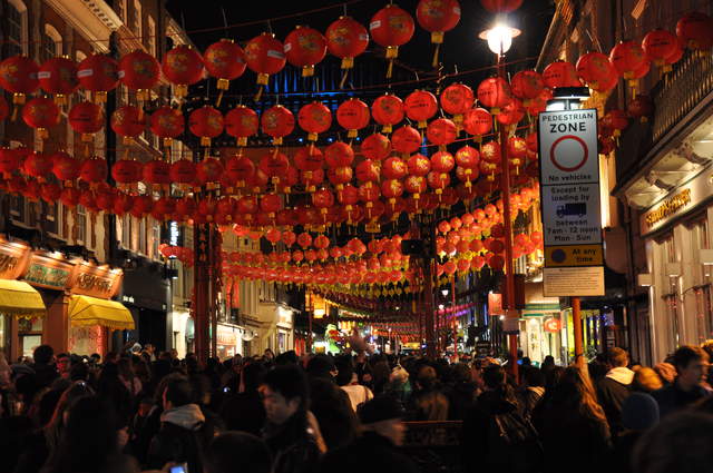 Lanterns around Chinatown