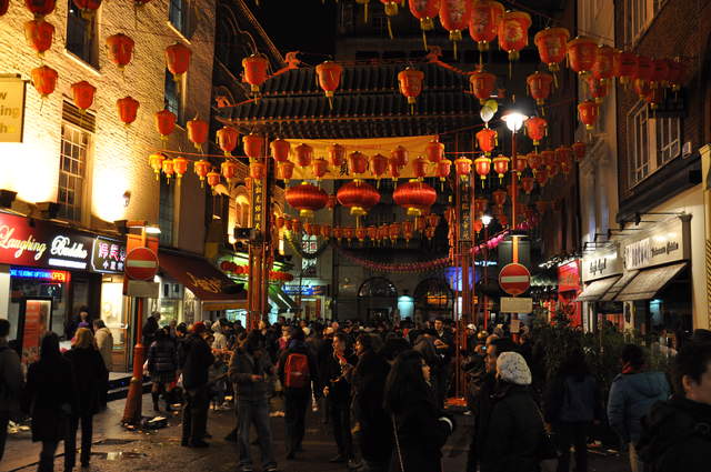 Lanterns around Chinatown